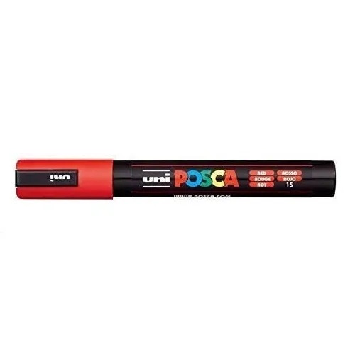 [PCA.PC-5M_Rouge] Posca PC-5M Rouge